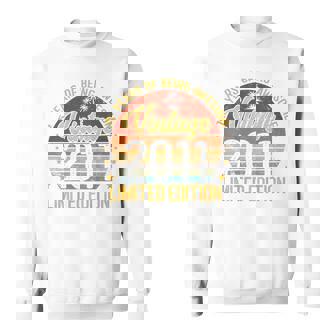 裏面 ヴィンテージ 15 誕生日 デコレーション メンズ 15歳 2011 15歳 スウェットシャツ - Kawaiitshirt