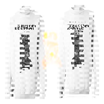 酒を与えないでください ネタ 酒好き お酒好き ビール好き 日本酒好き ハイボール好き ジョーク パンダ おもしろ スウェットシャツ - Kawaiitshirt