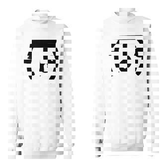 龍体文字【む】効果：回復力up。手書き 筆文字 開運グッズ 運気アップ 縁起物 お守り ラッキー スピリチュアル スウェットシャツ - Kawaiitshirt