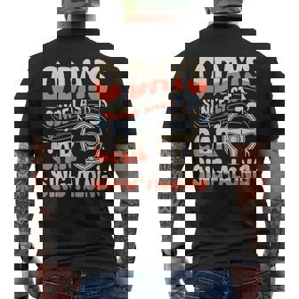 0 Days Since Last Car Sing-Along Meme Men's Back Print T-Shirt | Mazezy