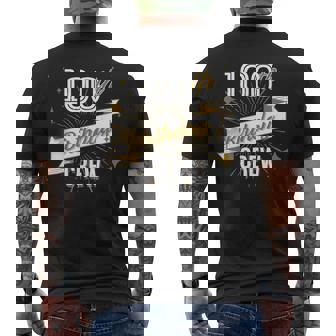 100Th Birthday Crew 100 Years Old Attend Bday Party Vintage Men's T-shirt Back Print - Thegiftio