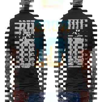 10Th Birthday Boy Ice Cream Baseball Drip 10 Year Old Boys Men's T-shirt Back Print | Seseable FR