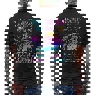 We Still Do 11Th Wedding Anniversary 11 Years Married Cruise Men's T-shirt Back Print - Monsterry