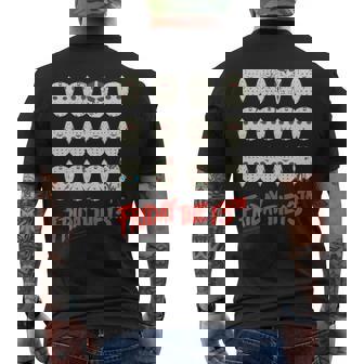 13日の金曜日 ハロウィン デザインマスク 長袖tシャツ メンズTシャツ バックプリント - Kawaiitshirt