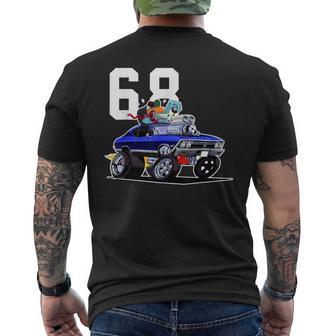 1968 68 Chevelle Ss Trending Chevys Muscle Car Men's T-shirt Back Print - Thegiftio UK