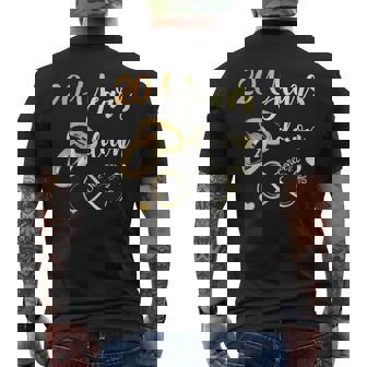 20 Years Down Forever To Go Couple 20Th Wedding Anniversary Men's T-shirt Back Print - Thegiftio