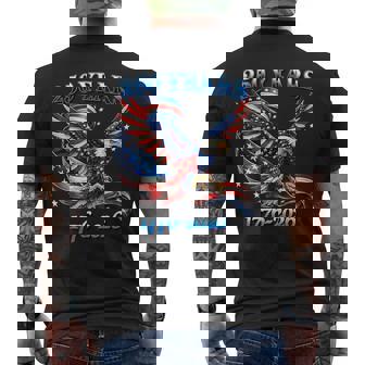 250 Years American 1776 2026 250Th Usa Birthday 4Th Of July Men's T-shirt Back Print - Monsterry