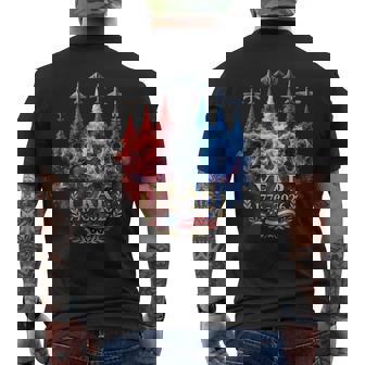 250 Years American 250Th Usa Patriotic 4Th Of July Men's T-shirt Back Print | Seseable CA