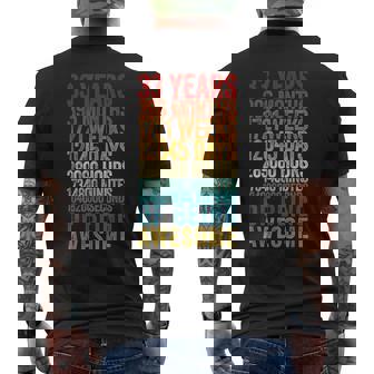 おもしろ 33歳の誕生日シャツ オールドメーター 面白い 33歳ギフト メンズTシャツ バックプリント - Kawaiitshirt