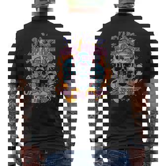 50 Años Menos Tiempo Calavera Del Infierno Divertido Cumpleaños Número 50 Camiseta Hombre Estampado Espalda - Regaloses