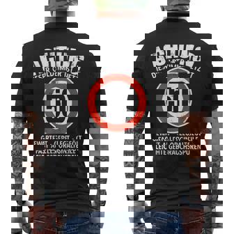 50 Geburtstag Oldtimer Ist 50 Tempo 50 T-Shirt mit Rückendruck - Seseable