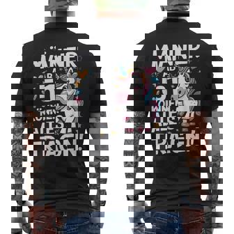 51 Geburtstag Mann Männer Ab 51 Jahre Deko Lustig Geschenk T-Shirt mit Rückendruck - Geschenkecke