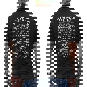 58歳の誕生日デコレーション 58歳の誕生日ギフト 男性用 メンズTシャツ バックプリント - Kawaiitshirt