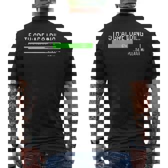 6-7 Meme 5th Grade 67 Loading Please Wait Back To School Men's Back Print T-Shirt | Mazezy