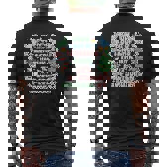 6 Out Of 7 Teachers Think 67 Of Students Overuse 67 Snowman Men's T-shirt Back Print - Thegiftio