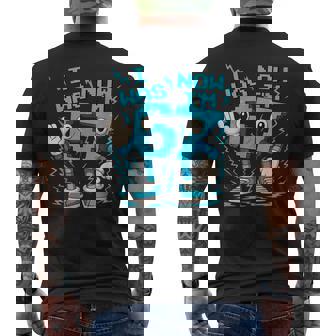 I Was 6 Now I'm 7 Six Seven 7 Years Old Birthday Brainrot Men's T-shirt Back Print - Thegiftio