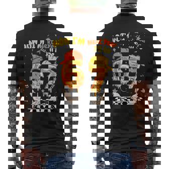 6 Year Old Birthday 67 Meme Now I'm 6 Next Year I'll Be 7 Men's T-shirt Back Print - Monsterry