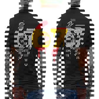 67 Bandera Españaixeven Camiseta Hombre Estampado Espalda - Regaloses