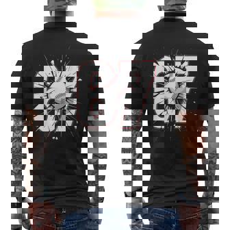 67 Baseball Six Seven 6 7 Meme 67 Men's Back Print T-Shirt | Mazezy