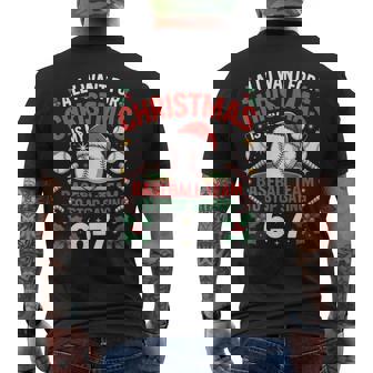 67 Baseball Team Coach Stop Saying Six Seven Men's Back Print T-Shirt | Mazezy