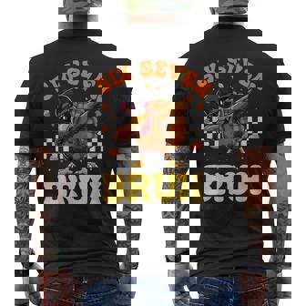 67 Meme 6 7 Thanksgiving Turkey Dabbing Six Seven Bruh Men's Back Print T-Shirt | Mazezy