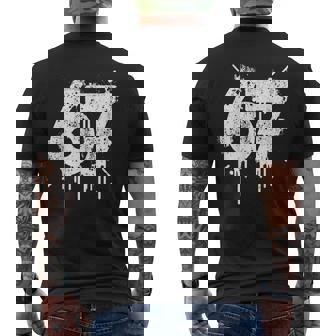 67 67 Memeixeven Lustige Herrenhemden Für Nager Und Kinder T-Shirt mit Rückendruck - Seseable