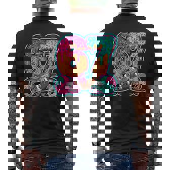 67 Six Seven Meme American Football Number 67 Men's Back Print T-Shirt | Mazezy