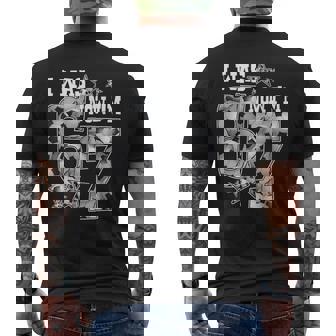 67 Soccer Six Seven Meme 7 Year Old Birthday Was 6 Now I'm 7 Men's Back Print T-Shirt | Mazezy