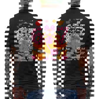 67 Thanksgiving Turkey 67 Turkey Six Seven Tee Men's Back Print T-Shirt | Mazezy