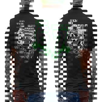 7 Year Old Birthday Soccer I Was 6 Now I'm 7 Men's T-shirt Back Print - Thegiftio