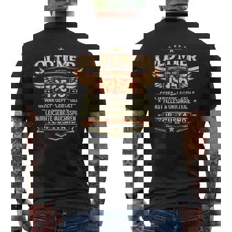70 Geburtstag Geschenk Mann Oldtimer Jahrgang 1956 Lustiges T-Shirt mit Rückendruck - Seseable