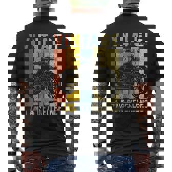 71 Ans Anniversaire Moto Motardintage Cadeau T-shirt imprimé au dos - Cadeauxyz