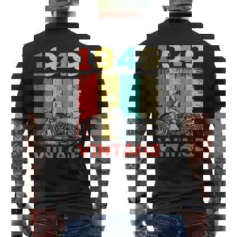 76° Compleanno 76 Anni Compleanno Uomointage 1949 Regalo T-shirt da uomo con stampa posteriore - Novitaregali