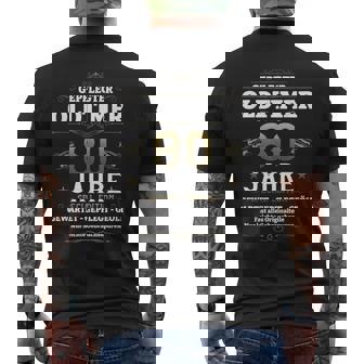 80 歳の誕生日 男性 オールドタイマー ヴィンテージ 1946 面白い メンズTシャツ バックプリント - Kawaiitshirt