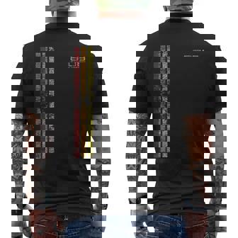 808レトロスタイルリズム作曲家電子ドラムマシンtr メンズTシャツ バックプリント - Kawaiitshirt