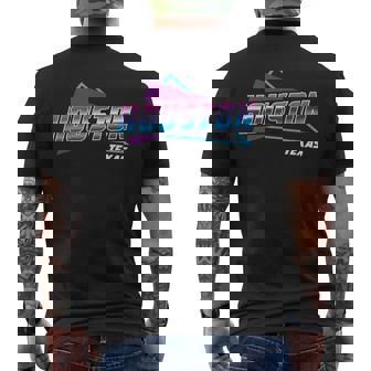 80S Houston 80年代ヒューストン 長袖tシャツ メンズTシャツ バックプリント - Kawaiitshirt