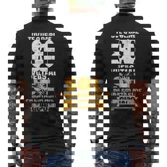 80Th Birthday For In Spanish Regalo Cumpleanos 80 Men's T-shirt Back Print - Thegiftio