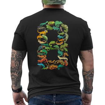 8E Anniversaire Pour Enfants Thème Lézards Pour Garçons De 8 Ans T-shirt imprimé au dos - Cadeauxyz