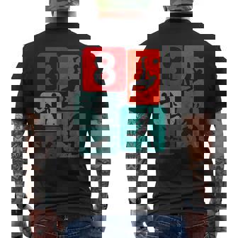 8歳の誕生日サッカー8歳の男の子サッカーサッカー メンズTシャツ バックプリント - Kawaiitshirt