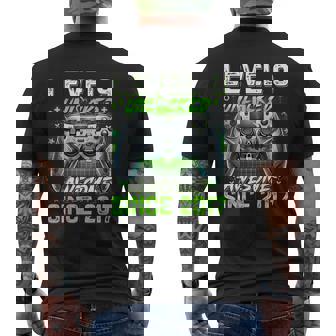 9Th Birthday Level 9 Unlocked Awesome 2017 Gamer Boys Men's T-shirt Back Print - Seseable