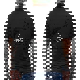 A-10Warthogusa戦闘機ジェットタンクバスターa-10サンダーボルト メンズTシャツ バックプリント - Kawaiitshirt