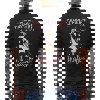 Aba Behavior Analyst Silly Goose Rodeo Elopement Wrangler Men's T-shirt Back Print - Monsterry