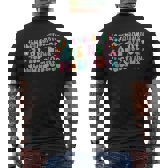 Accommodations Behavior Specialist Behavioral Specialist Men's Back Print T-Shirt | Mazezy