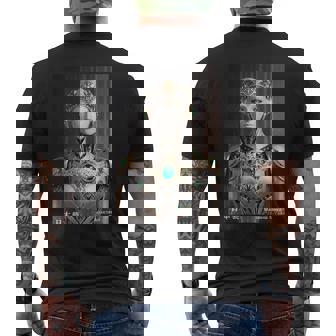 Aei And Eai 磁器 セミ脆弱ヒューマノイド マガタマai。 長袖tシャツ メンズTシャツ バックプリント - Kawaiitshirt