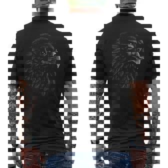 Águila Dibujo Realista Líneas Arte Águila Animal Camiseta Hombre Estampado Espalda - Regaloses