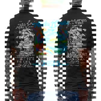 Alaska Cruise Making Memories Together 2026 Cruising Men's Back Print T-Shirt | Mazezy