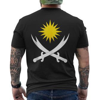 AlawiteAlawite FlagSyriaLattakiaTartusNorthwest Syria Tank Top Men's Back Print T-Shirt | Mazezy
