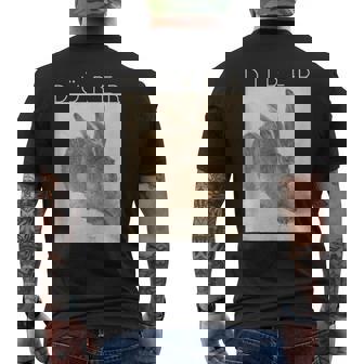 Albrecht DüRer Young Hare Bunny Rabbit Easter Tank Top Men's Back Print T-Shirt | Mazezy