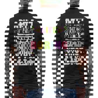 Allison Personalized Name Saying First Name Family Men's T-shirt Back Print - Monsterry