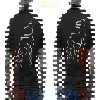 Amante Galgo Español Camiseta Hombre Estampado Espalda - Regaloses